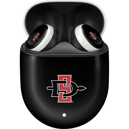 San Diego State University Aztecs Logo Google Pixel Buds Skin